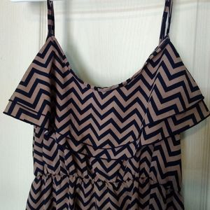 Chevron Mini Dress